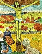 Paul Gauguin den gule kristus oil painting artist